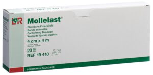 MOLLELAST Elast Fixierbinde 4cmx4m weiss    20 Stk