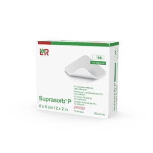 SUPRASORB P Schaumverband 5x5cm n klebe     10 Stk