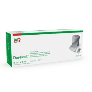 DURELAST Kompressionsbinde 6cmx5m 10 Stk
