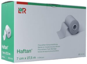 HAFTAN Schaumstoffbinden 27.5mx7cm     Rolle 6 Stk