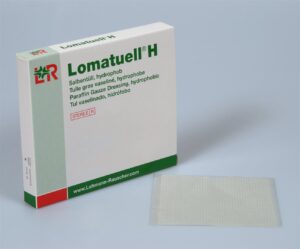 LOMATUELL H Salbentuell 10x30cm steril 10 Stk