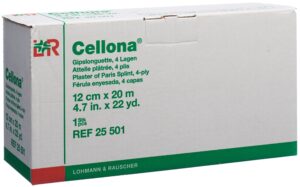 CELLONA Longuette 20mx12cm 4Lagen gefaltet weiss