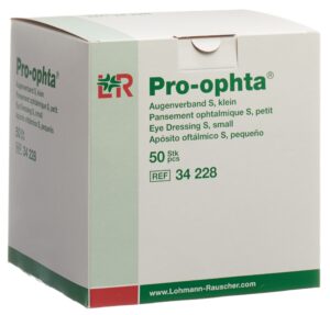 PRO-OPHTA Augenverband S klein durchsichtig 50 Stk