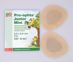 PRO-OPHTA Jun Augenpflaster mini 6.5x5.4cm 5 Stk