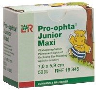 PRO-OPHTA Jun Augenpflaster maxi 7.0x5.9cm 100 Stk