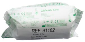 CELLONA Xtra Gipsbinden 2.75mx10cm weiss 60 Stk