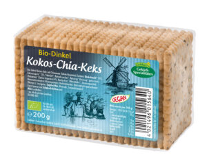 LIEBHARTS Dinkel Kokos Chia-Keks Bio 200 g