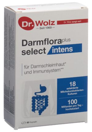DR. WOLZ Darmflora Plus Select Intens Blist 80 Stk