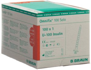 B. BRAUN Omnifix 100 Insulin 1ml solo L    100 Stk