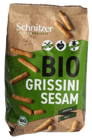 SCHNITZER Bio Grissini Sesam glutenfrei      100 g