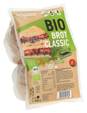 SCHNITZER Bio Toastbrot Classic hell     Btl 400 g