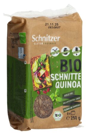 SCHNITZER Bio Schnitte Quinoa            Btl 250 g