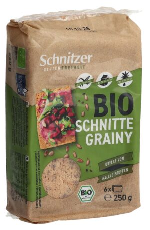 SCHNITZER Bio Schnitte Grainy            Btl 250 g