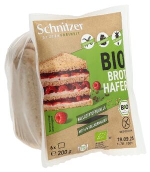 SCHNITZER Bio Toastbrot Oat              Btl 200 g