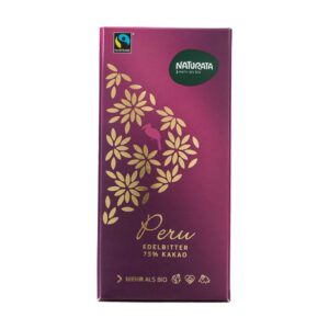 NATURATA Schok Edelbitter Peru 75% 100 g
