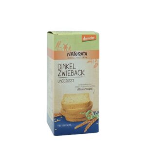 NATURATA Dinkel Zwieback ungesüsst           150 g