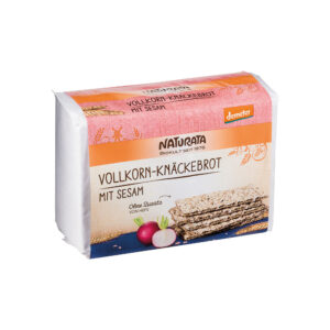 NATURATA Knaeckebrot Sesam-Vollkorn 250 g