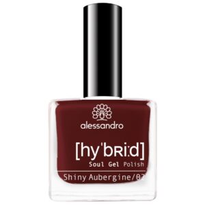 ALESSAN Hybrid Soul Gel Polish Shiny Aubergi 8 ml