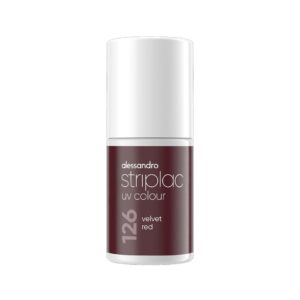 ALESSAN Striplac UV Colour Velvet Red     6.500 ml