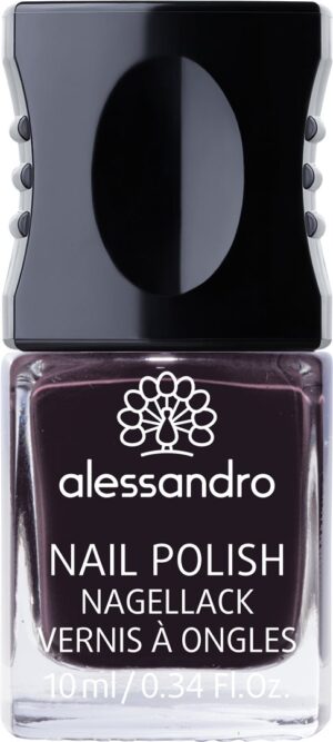 ALESSAN Nagellack ohne Verp 83 Black Ch 10 ml