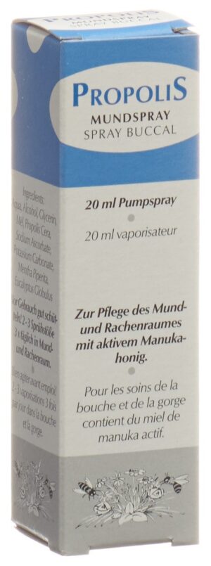 PROPOLIS Mundspray mit aktiven ManukahoniSpr 20 ml