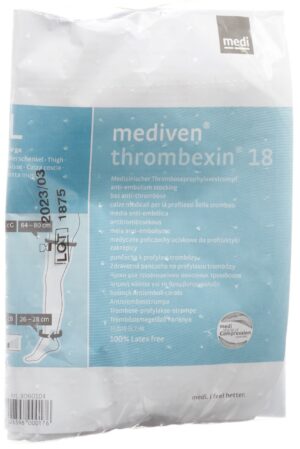 MEDIVEN thrombexin 18 A-G XS 1 Paar