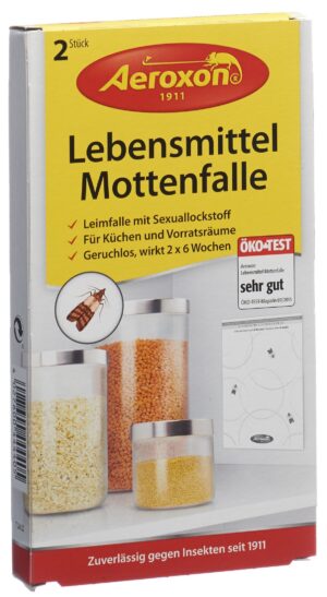 AEROXON Lebensmittelmotten-Fallen            2 Stk