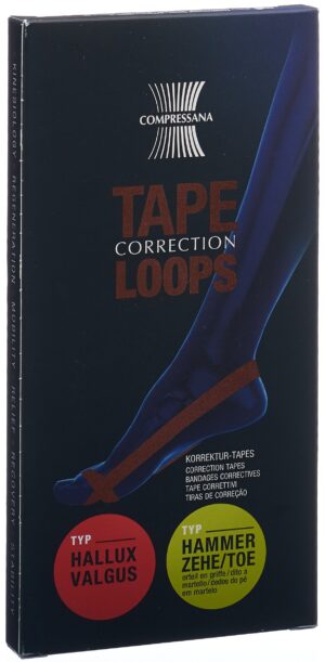 COMPRESSANA TAPE LOOPS GrI diamant 1 Paar