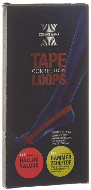 COMPRESSANA TAPE LOOPS GrI ocean 1 Paar