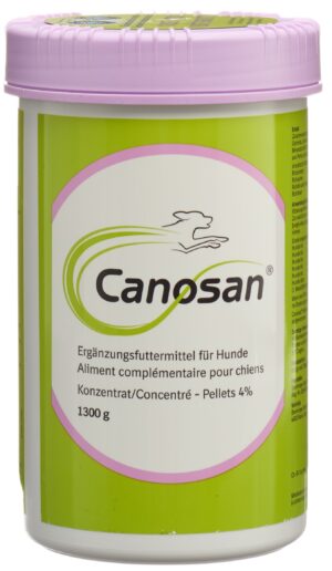 CANOSAN Konzentrat Pellets 4 % Hund Ds 1300 g