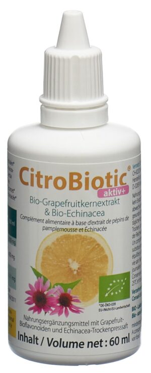 CITROBIOTIC aktiv+ GKE & Echinacea Bio    Fl 60 ml