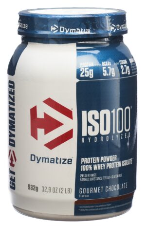 DYMATIZE Iso 100 Gourmet Chocolate        Ds 932 g