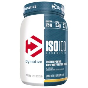DYMATIZE Iso 100 Banana Smooth Ds 932 g
