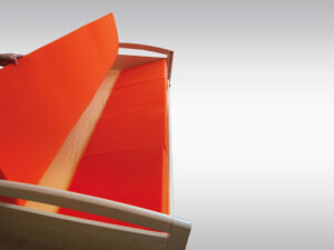 LIGASANO Orange Lagerungskeil 49x49x9/1cm 4 Stk