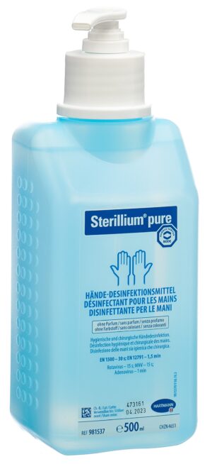 STERILLIUM pure mit Pumpe                   500 ml