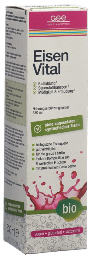 GSE Eisen Vital Complex liq Bio          Fl 330 ml