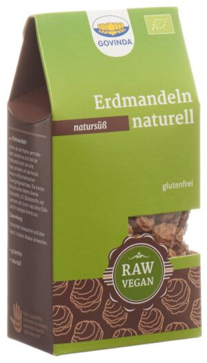GOVINDA Erdmandeln naturell ganz Bio         250 g
