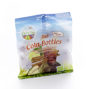 OeKOVITAL Cola-Bottles mit Gelatine 80 g