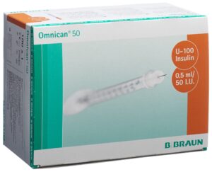 OMNICAN Insulin 50 0.5ml 0.3x8mm G30 einz  100 Stk