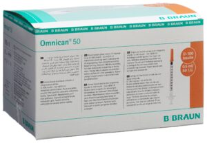 OMNICAN Insulin 50 0.5ml 0.3x12mm G30 einz 100 Stk