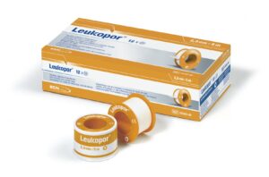 LEUKOPOR hautfreundl Fixierpfl 2.5cmx5m 12 Stk