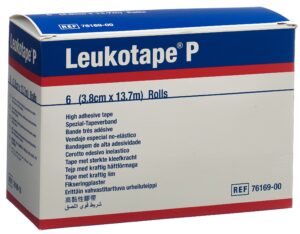 LEUKOTAPE P Pflasterband 13.7mx3.8cm 6 Stk