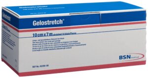GELOSTRETCH Zinkgelbinde 7mx10cm 10 Stk