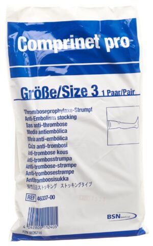 COMPRINET PRO Thrombo A-G Gr3 norm weiss    1 Paar