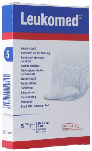 LEUKOMED Wundverband 7.2x5cm                 5 Stk