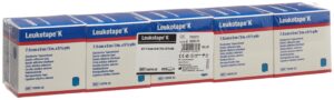 LEUKOTAPE K Kinesiologi Tape 5mx7.5cm blau 5 Stk