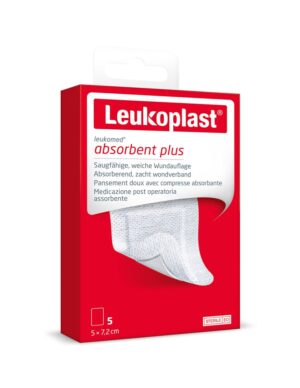 LEUKOPLAST Leukomed 7.2x5cm steril           5 Stk