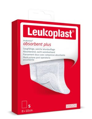 LEUKOPLAST Leukomed 8x10cm steril            5 Stk