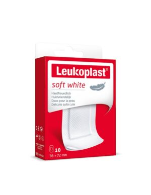 LEUKOPLAST soft white 38x72mm               10 Stk