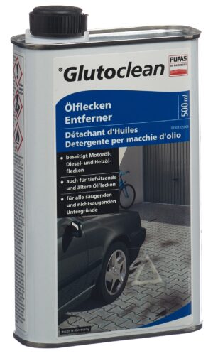 GLUTOCLEAN Ölflecken Entferner           Fl 500 ml